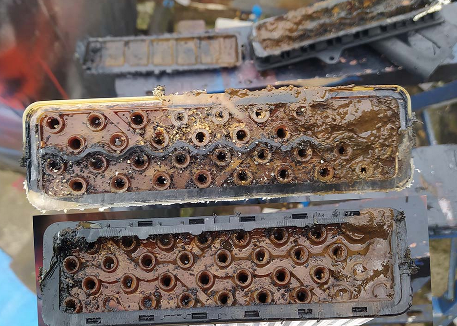 Heater core flushed and ready for winter